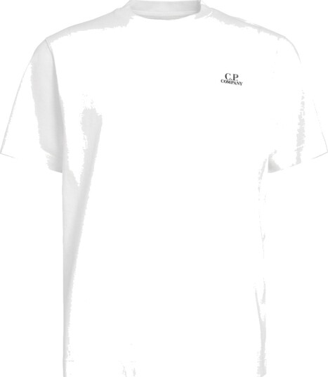 C.P. Company T skjorte Gasbind White m. Trykk C.P. Company 12 år 152 T skjorte Hvit