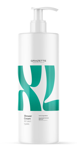 Grazette Of Sweden XL SHOWER CREAM  1L
