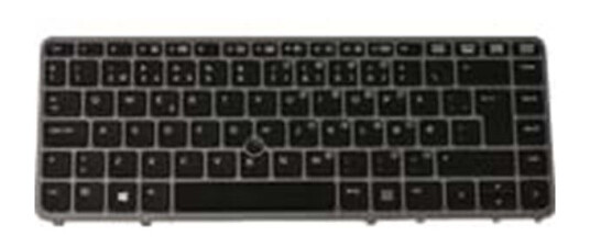 HP - Tastatur - Svart
