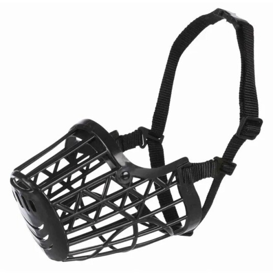 Trixie Munnkurv Plast 23,5cm Svart for Hund M Trixie Munnkurv Plast 23,5cm Svart for Hund M