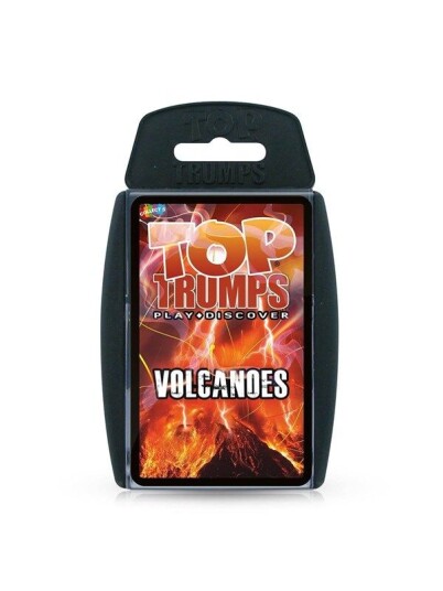 Winning Moves Volcanoes Top Trumps Card Game ENGLISH