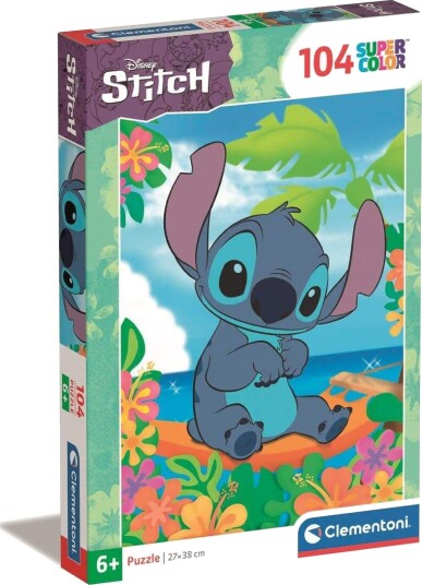 Clementoni 104 Stk Puslespill Disney Stitch
