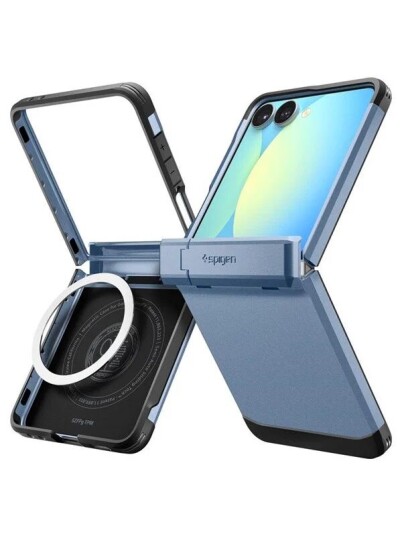Spigen Tough Armor Pro MagSafe sierra blue Samsung Galaxy Z Flip7