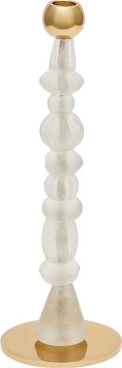 Pols Potten Beads lysestake hvit 34 cm