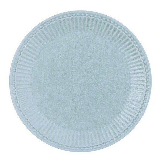 GreenGate   Everyday Alice tallerken 23 cm ice blue