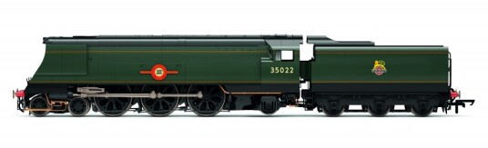 Hornby BR, Merchant Navy Class, 4-6-2, No.35022, Holland America Line - DCC Ready - Era 4