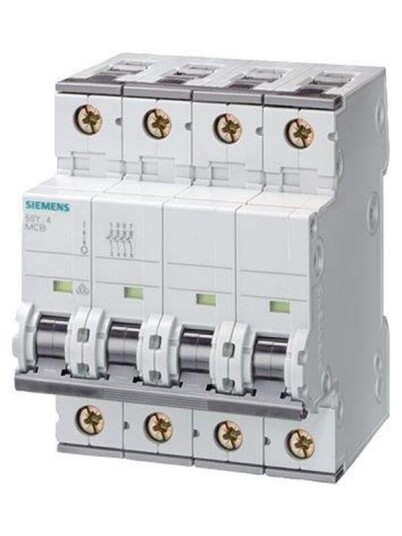 Siemens Circuit breaker 6ka3+n-pol c10 5sy6610-7 (4001869248356) Siemens Circuit breaker 6ka3+n-pol c10 5sy6610-7 (4001869248356)