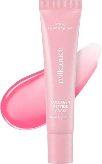 Milktouch Glow Up Collagen Lip Balm Pink 15 G Milktouch Glow Up Collagen Lip Balm Pink 15 G