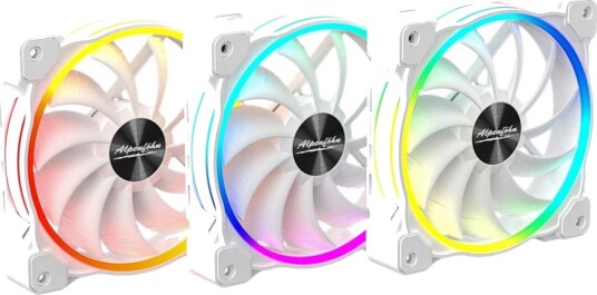 Alpenföhn Wing Boost 3 Argb High Speed White Edition Kabinettvifte 120mm Hvit En Pakke 3 Alpenföhn Wing Boost 3 Argb High Speed White Edition Kabinettvifte 120mm Hvit En Pakke 3