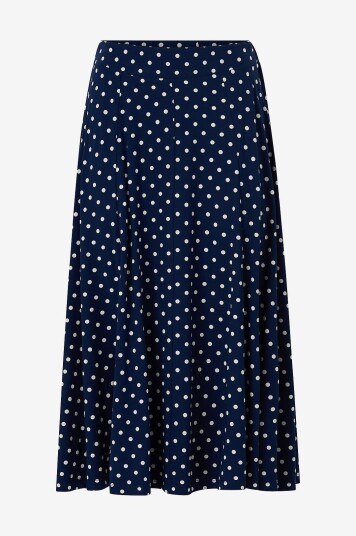 Jumperfabriken Skjørt Sunvi Dot Skirt Blå Jumperfabriken Skjørt Sunvi Dot Skirt Blå