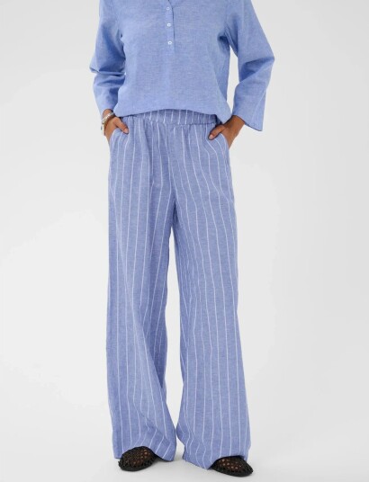 Culture Cuarletty Pants Blue M Culture Cuarletty Pants Blue M