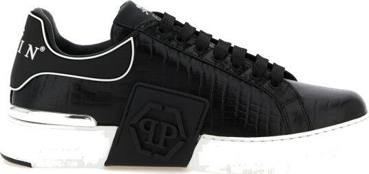 Philipp Plein Herre Sko Svart 40 EU,