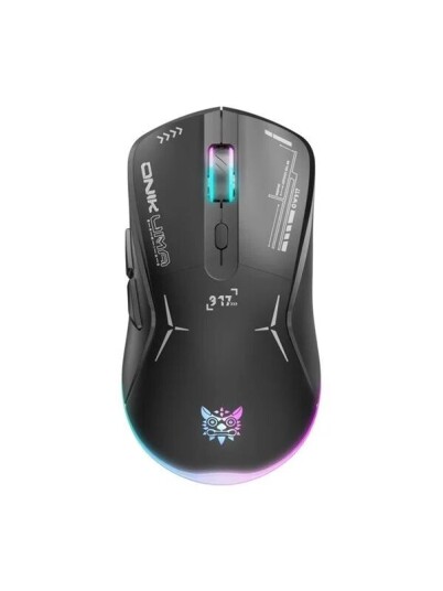 Onikuma CW917 RGB Spillmus Trådløs Svart Onikuma CW917 RGB Spillmus Trådløs Svart