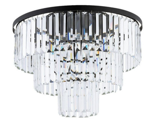 Nowodvorski Cristal taklampe M - Svart