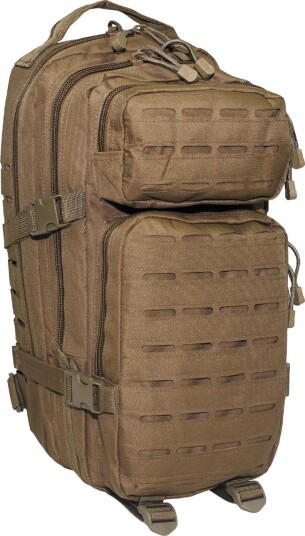 MFH Laser Cut Assault ryggsekk 30L Brun MFH Laser Cut Assault ryggsekk 30L Brun