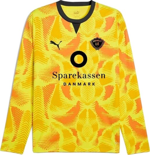 Hornslet If Keeperdrakt Barn Fluro Yellow/PUMA Svart 152 cm