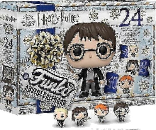 Christmas Funko Pop Adventskalender Harry Potter 24 lommers Blind Box