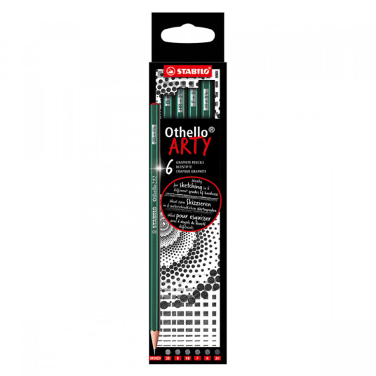 Stabilo Othello Arty Blyant B+H 6-pakning Stabilo Othello Arty Blyant B+H 6-pakning