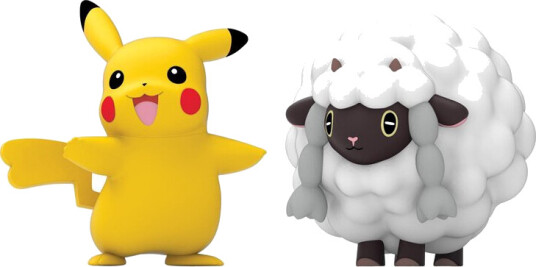 Pokémon Battle Figurer - Pikachu & Wooloo