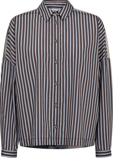 Nümph Nuhighland Boxy Shirt Brown 40 Nümph Nuhighland Boxy Shirt Brown 40