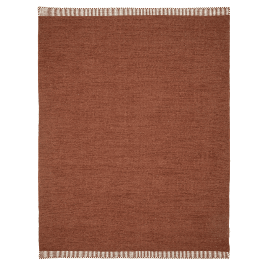 Classic Collection Pure teppe 250x350 Cm   Glattvevde tepper Ull Terracotta   PU164TR