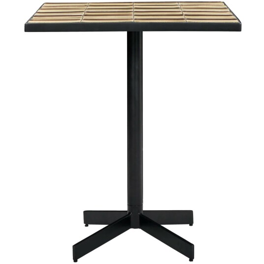House Doctor Stripe Cafe table / Sidebord Beige