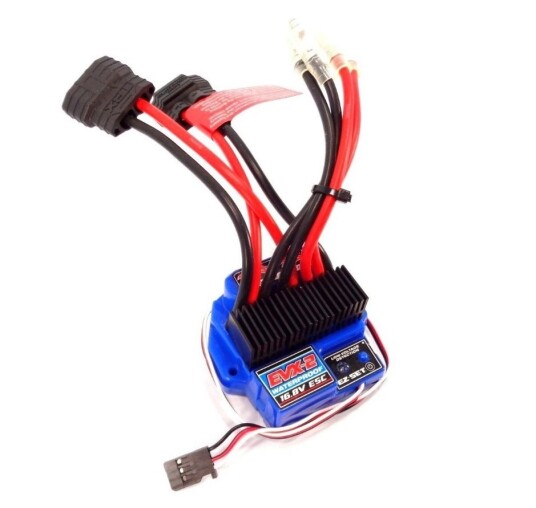 "BULK" Traxxas 3019R EVX2 Forward/Reverse Waterproof ESC "BULK" Traxxas 3019R EVX2 Forward/Reverse Waterproof ESC