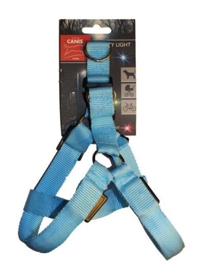 Active Canis Led Light Harness Xl Blue Active Canis Led Light Harness Xl Blue