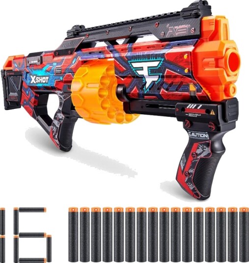 Zuru X-Shot Skins Last Stand with 16 Darts