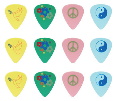 dAndrea Peace & Love Pick Set 0,46mm