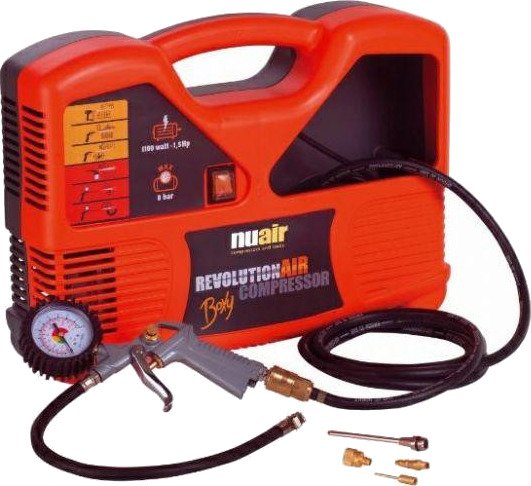 Nuair Kompressor Boxy 8 bar, 1100 w Nuair Kompressor Boxy 8 bar, 1100 w