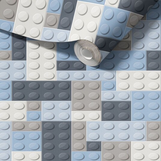 Namly Design Contact Paper Lego Block Design / Peel and Stick CPR23480 Namly Design Contact Paper Lego Block Design / Peel and Stick CPR23480
