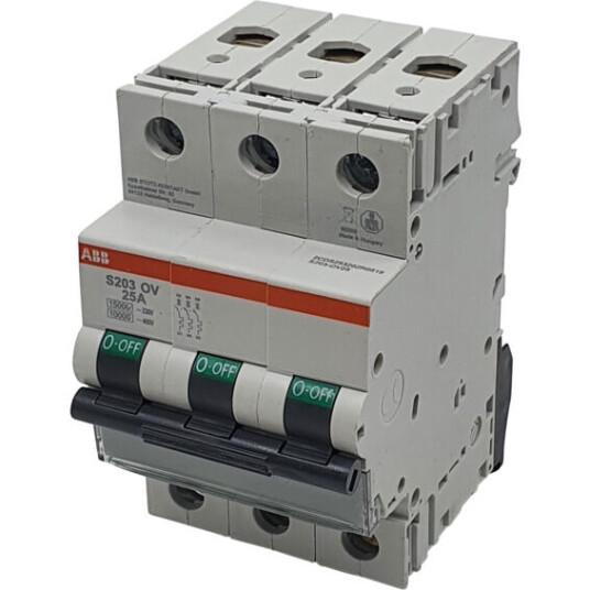 ABB Overbelastningsvern S203-OV25A 3p ABB - 1623976