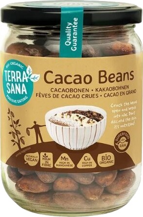 TerraSana cacao beans 250 g TerraSana cacao beans 250 g