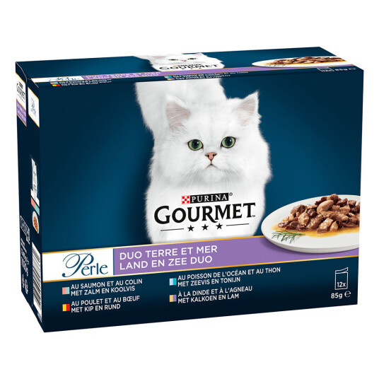Gourmet 24 X 85 G Perle Blandet Utvalg Duo