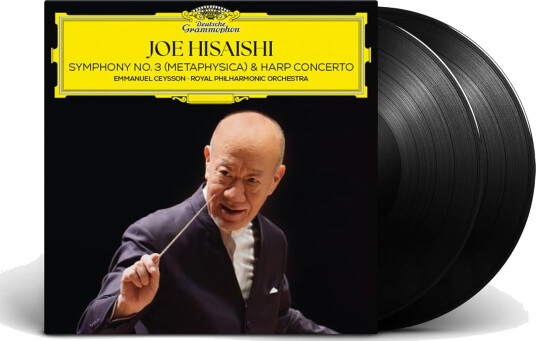 Joe Hisaishi Royal Philharmonic Orchestra Emmanuel Ceysson Hisaishi Symphony No3 Metaphysica Harp Concerto Vinyl