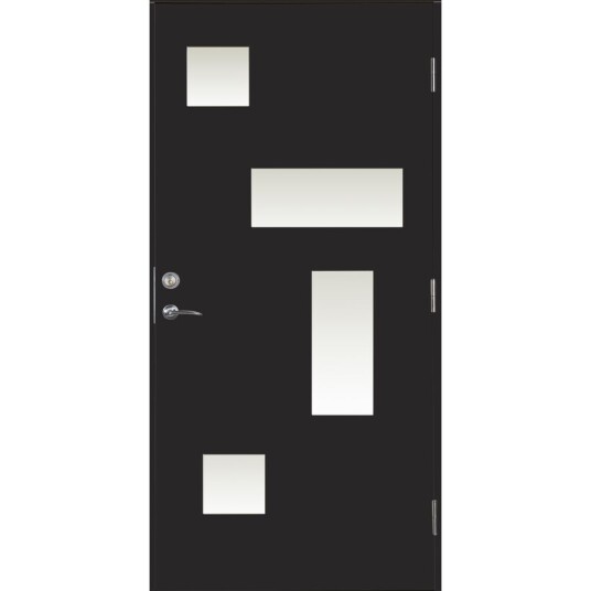 Harmonie Ytterdør melsomvik 90x210 høyre ds sotet ncs s 8500 n