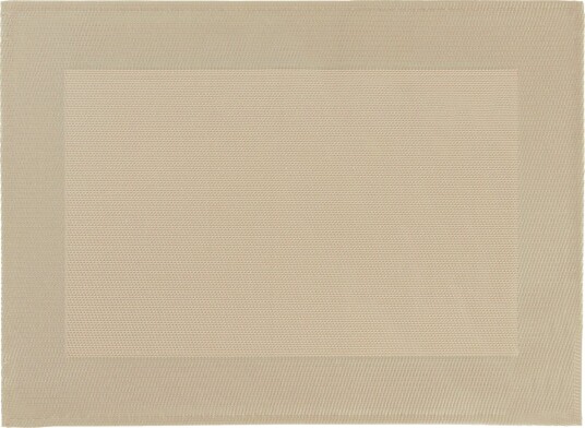 ERWIN M. Bordbrikke Puris; 33x45 cm BxL; Champagnebeige; 2 Stykk / Forpakning