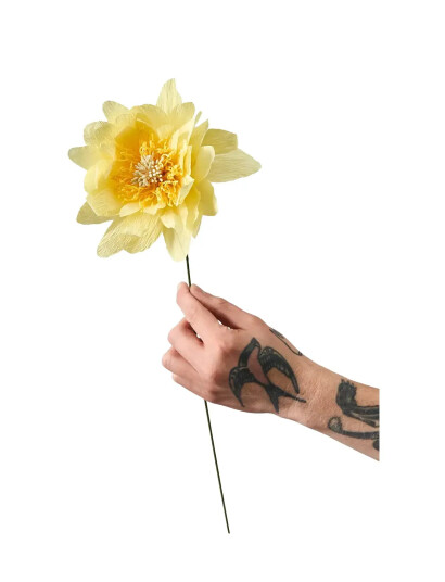 Studio About Paper Flower Yellow ONE SIZE Studio About Paper Flower Yellow ONE SIZE
