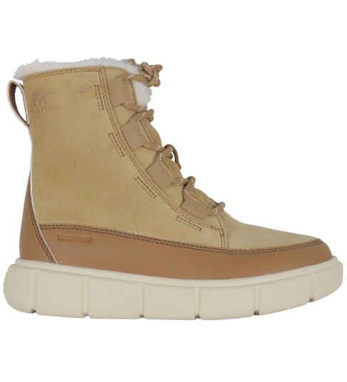Sorel Youth Explorer Iii Lace Wp Tawny Buff Bleached Ceramic 6