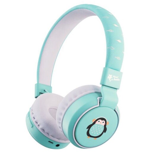 Planet Buddies Bluetooth On-Ear Barnehodesett Lyseblå Pingvin Planet Buddies Bluetooth On-Ear Barnehodesett Lyseblå Pingvin