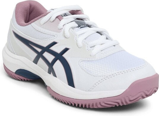 Asics Gel Game Gs Clay/Oc WHITE/INDEPENDENCE BLUE 33 Asics Gel Game Gs Clay/Oc WHITE/INDEPENDENCE BLUE 33