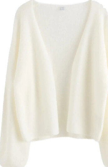 Lindex Cardigan Knitted Cream 128 Lindex Cardigan Knitted Cream 128