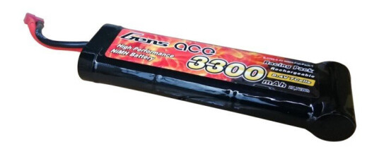 8.4V 3300mAh - Gens Ace - NiMh - Deans