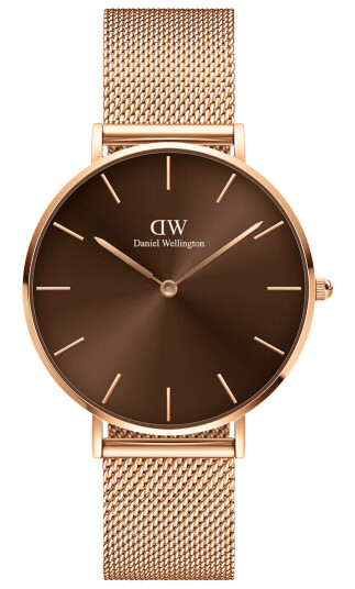 Daniel Wellington DW Klokke Petite Amber 36mm Roségull