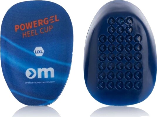 Ortho Movement Powergel Heel Cup 35-40, Blue Ortho Movement Powergel Heel Cup 35-40, Blue