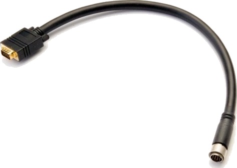 Kindermann 7484000105, 0,35 M, Vga (D-Sub), Hankjønn, Hankjønn, Rett, Rett