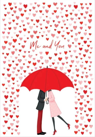 Raining Hearts Kort Raining Hearts Kort