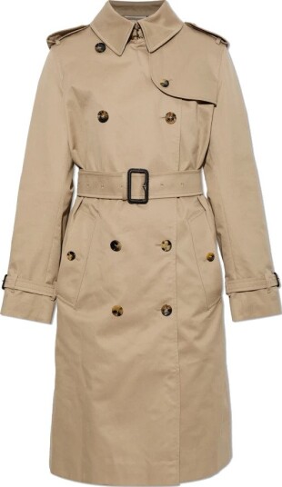 Burberry Dame Frakker Beige XS,