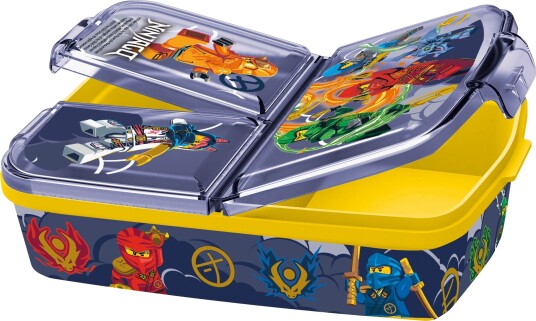 LEGO® Ninjago Matboks med Rom Blå/Gul